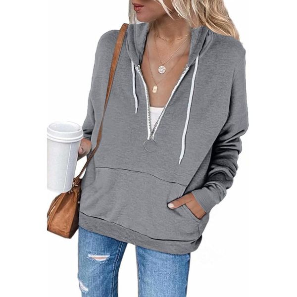 women's hoodies & sweatshirts casual solid color sweatshirt with a zipper hoodie full zip long sleeve lightweight pockets jacket coat 2, Black
women's hoodies & sweatshirts casual solid color sweatshirt with a zipper hoodie full zip long sleeve lightweight pockets jacket coat 2, Black