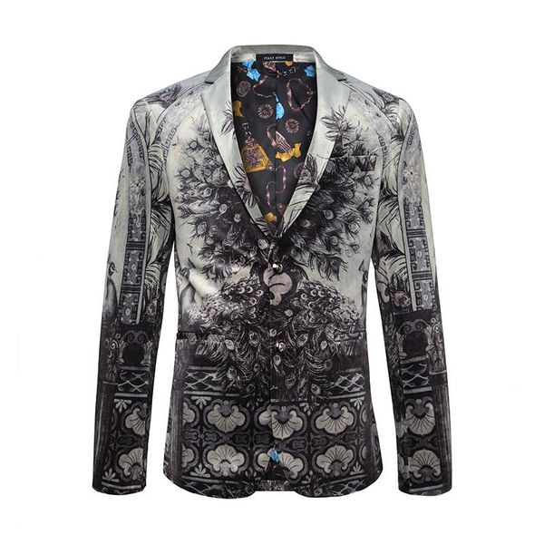 men's suits & blazers mens casual wear animal print masculino slim fit club outfits vetement homme 2021 veste mariage lentejuela hombre, White;black
men's suits & blazers mens casual wear animal print masculino slim fit club outfits vetement homme 2021 veste mariage lentejuela hombre, White;black