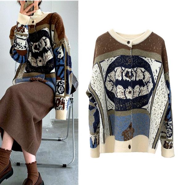 women's knits & tees fashion women long sleeve sweaters cardigans vintage retro cardigan casual jumpers party knitting coats outwear ns, White
women's knits & tees fashion women long sleeve sweaters cardigans vintage retro cardigan casual jumpers party knitting coats outwear ns, White