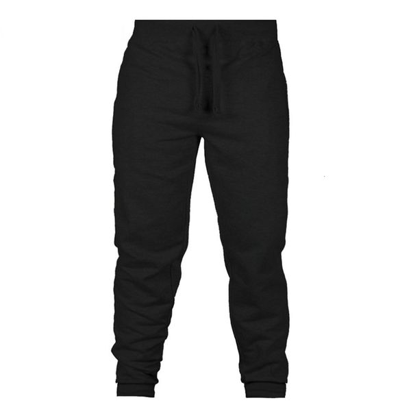 2020 men's plush sweatpants, Blue