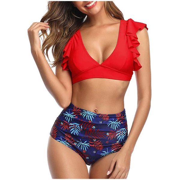 swimsuit 2020 pieces fashion two women retro vintage halter ruched high waist print bikini set black polyester, White;black
swimsuit 2020 pieces fashion two women retro vintage halter ruched high waist print bikini set black polyester, White;black
