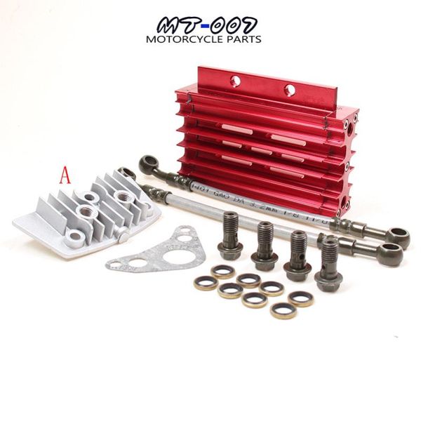 oil cooler kit radiator aluminium adapter engine cylinder cover cooling for atv pit dirt bike motocross motocycle 50cc-125cc assembly
oil cooler kit radiator aluminium adapter engine cylinder cover cooling for atv pit dirt bike motocross motocycle 50cc-125cc assembly