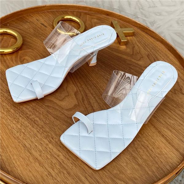 women slides 7cm high heels mules fetish summer pvc sandals transparent slippers kitten low wedding bridal soft shoes, Black
women slides 7cm high heels mules fetish summer pvc sandals transparent slippers kitten low wedding bridal soft shoes, Black