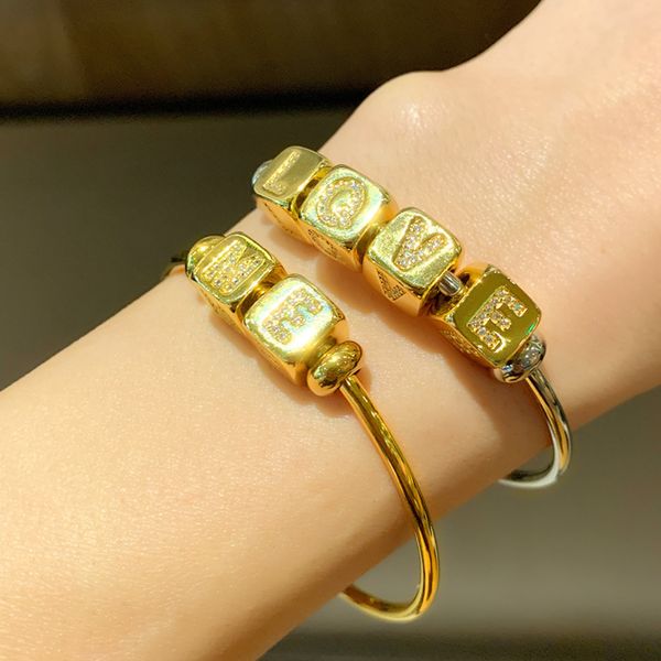 jewelry creative 26 letter couple friend diy bracelet men and women brb91, Golden;silver
jewelry creative 26 letter couple friend diy bracelet men and women brb91, Golden;silver