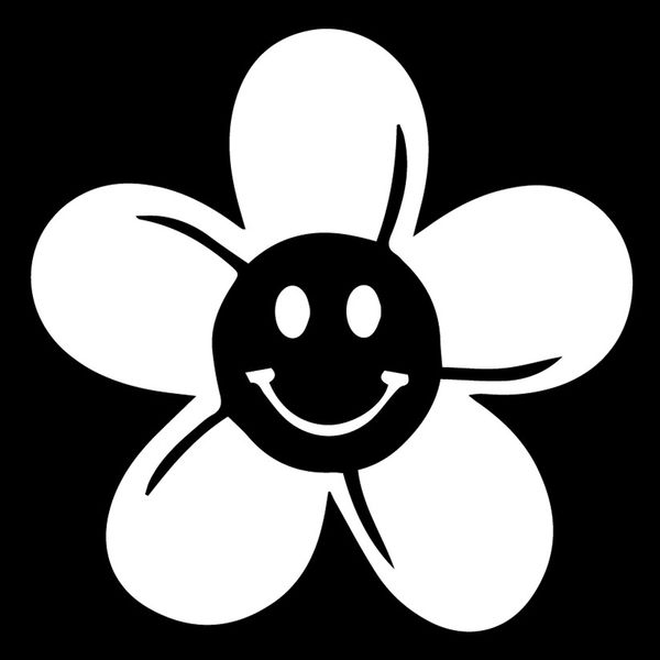 car sticker smile daisy cartoon car sticker window bumper decal accessories waterproof sunscreen black/white,16cm*16cm
car sticker smile daisy cartoon car sticker window bumper decal accessories waterproof sunscreen black/white,16cm*16cm