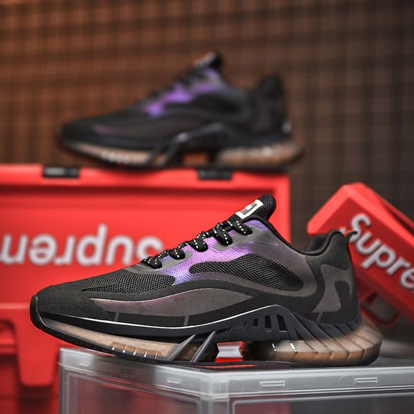 2021 men''s sports high fashion spring and autumn winter basketball dad sho, Black 
2021 men''s sports high fashion spring and autumn winter basketball dad sho, Black