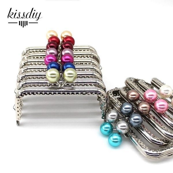 bag parts & accessories 10pcs super lovely 10.5cm silver lace pearl bead head metal purse frame kiss clasp accessory, Black
bag parts & accessories 10pcs super lovely 10.5cm silver lace pearl bead head metal purse frame kiss clasp accessory, Black