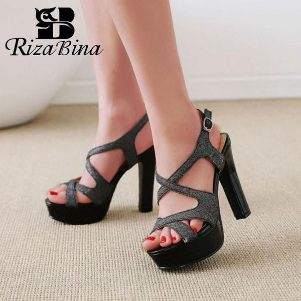 women thick high heels shoes fashion peep toe sandals stylish buckle platform party footwear size 34-43, Black
women thick high heels shoes fashion peep toe sandals stylish buckle platform party footwear size 34-43, Black