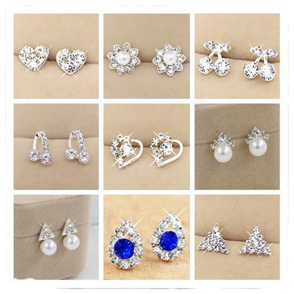 stud buy one get silver-plated fashion style small earrings love ladies trendy pearl 3, Golden;silver
stud buy one get silver-plated fashion style small earrings love ladies trendy pearl 3, Golden;silver