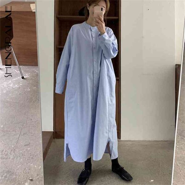 spring women vintage loose high waist slim was thin elegant single-breasted solid color maxi dress 210427, Black;gray
spring women vintage loose high waist slim was thin elegant single-breasted solid color maxi dress 210427, Black;gray