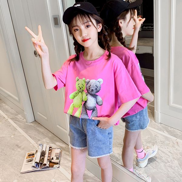 Girls Babys Kids T-shirt Boys Jacket Outwear 2022 New Arrive Spring Summer Top Toddler Pullover Short Sleeve Cotton Childrens, White
Girls Babys Kids T-shirt Boys Jacket Outwear 2022 New Arrive Spring Summer Top Toddler Pullover Short Sleeve Cotton Childrens, White
