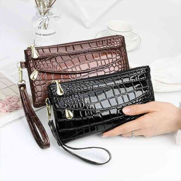 fashion patent leather womens wallets fallow long ladies double zipper wallet clutch bag design red purse crocodile purses, Red;black
fashion patent leather womens wallets fallow long ladies double zipper wallet clutch bag design red purse crocodile purses, Red;black