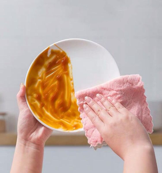 cleaning cloths 5pcs/lot home super absorbent clean cloth coral fleece towels for kitchen thicker wipe table towel
cleaning cloths 5pcs/lot home super absorbent clean cloth coral fleece towels for kitchen thicker wipe table towel