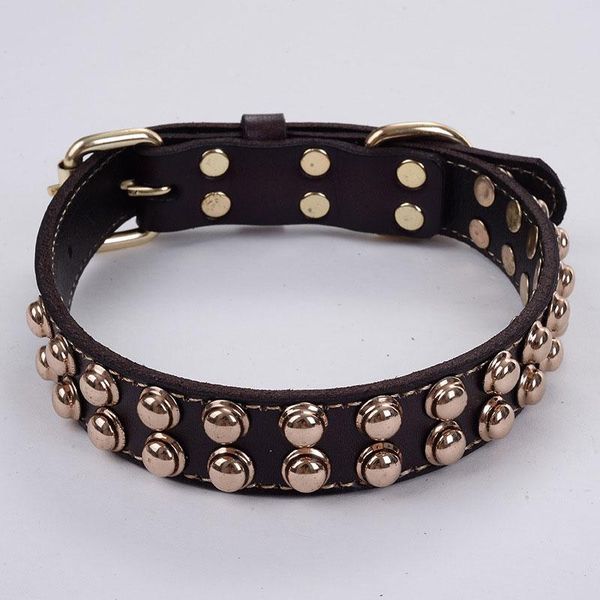 dog collars & leashes adjustable cool rivets studded genuine leather pet for small medium large black brown
dog collars & leashes adjustable cool rivets studded genuine leather pet for small medium large black brown