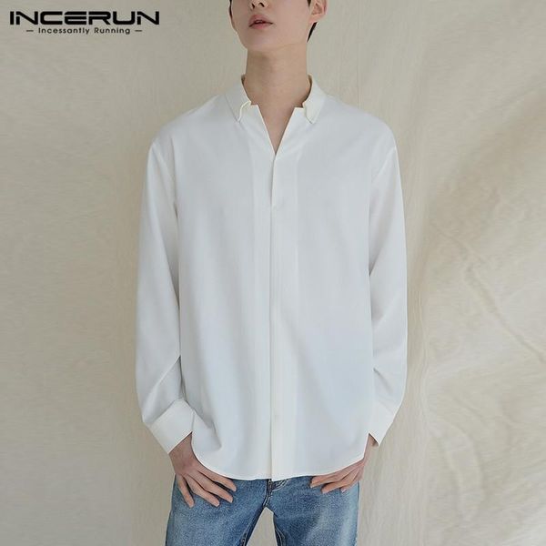 leisure men shirts solid color dress camisa autumn man long sleeve v neck social fashion korean style blusas 5xl men's casual, White;black
leisure men shirts solid color dress camisa autumn man long sleeve v neck social fashion korean style blusas 5xl men's casual, White;black