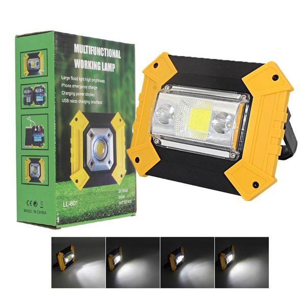 high power led work lamp usb rechargeable camping lantern 18650 battery outdoor light 3*cob portable headlamps
high power led work lamp usb rechargeable camping lantern 18650 battery outdoor light 3*cob portable headlamps