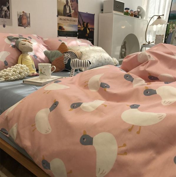 bedding sets cute cartoon pink duck set kid teen girl,cotton twin full king home textile bed sheet pillowcase duvet cover
bedding sets cute cartoon pink duck set kid teen girl,cotton twin full king home textile bed sheet pillowcase duvet cover