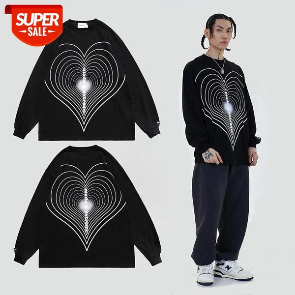 high street 3d reflective love print oversize long-sleeved t-shirt men and women crew neck loose casual spring cotton tshirts #7r7p, White;black
high street 3d reflective love print oversize long-sleeved t-shirt men and women crew neck loose casual spring cotton tshirts #7r7p, White;black