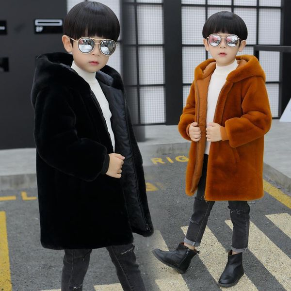 new winter men's and girls' padded mink wool cotton plush warm imitation fur jacket thickened, Black
new winter men's and girls' padded mink wool cotton plush warm imitation fur jacket thickened, Black