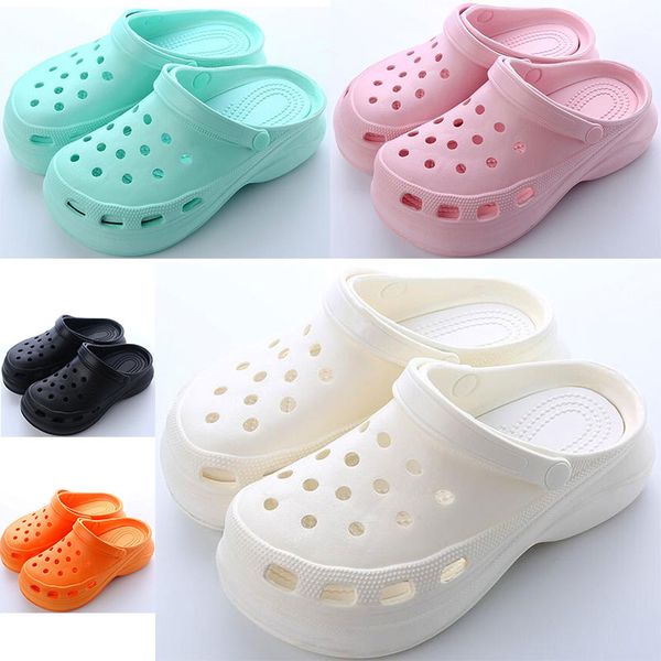 newly sale womens summer thick-soled hole shoes ladies height increase shoe black white orange pink girl women beach classic sandals slipper
newly sale womens summer thick-soled hole shoes ladies height increase shoe black white orange pink girl women beach classic sandals slipper