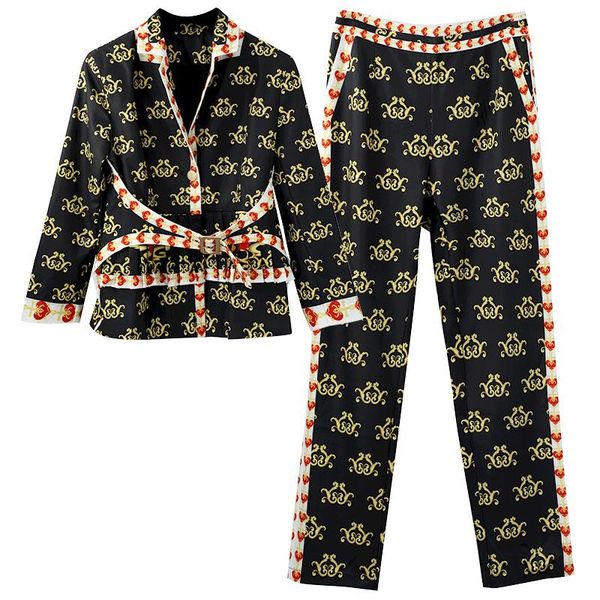 women's two piece pants fashion slim suit casual long sleeve blazer jacket pencil office two-piece temperament professional female, White
women's two piece pants fashion slim suit casual long sleeve blazer jacket pencil office two-piece temperament professional female, White