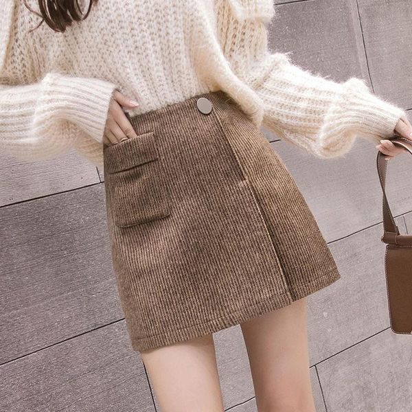 skirts 2021 autumn winter female fashion elegant plaid woolen skirt high waist all-match mini short a-line for women y655, Black
skirts 2021 autumn winter female fashion elegant plaid woolen skirt high waist all-match mini short a-line for women y655, Black
