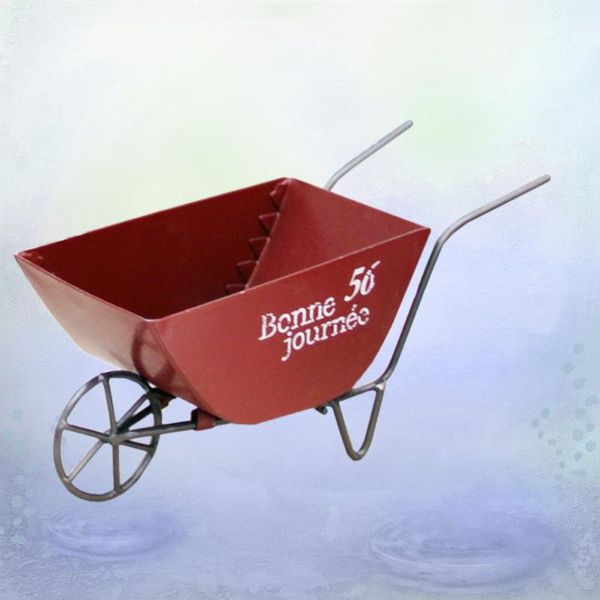 mini wheelbarrow flower box durable shape design potted plants vintage decorative vase (random color) gift wrap
mini wheelbarrow flower box durable shape design potted plants vintage decorative vase (random color) gift wrap