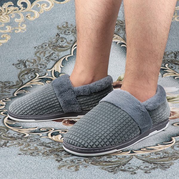 big size 47 men stripe slippers home warm plush fluffy winter shoes male memory foam outside wear platform slipper soft antiskid, Black
big size 47 men stripe slippers home warm plush fluffy winter shoes male memory foam outside wear platform slipper soft antiskid, Black