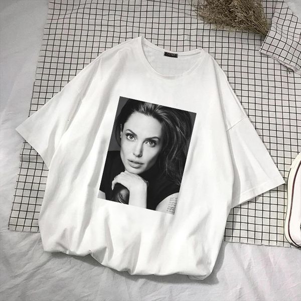 vintage angelina jolie beautiful mens t shirts and women retro fun print womens summer casual fashion harajuku ladies loose o, White;black
vintage angelina jolie beautiful mens t shirts and women retro fun print womens summer casual fashion harajuku ladies loose o, White;black