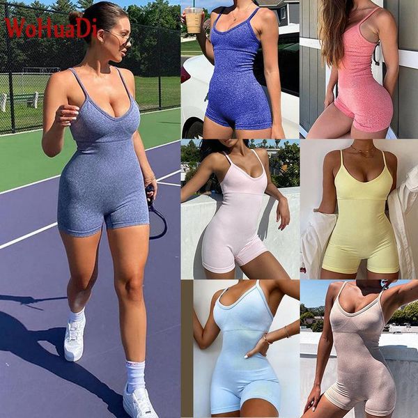 yoga outfits wohuadi sport one piece bodysuit femme push up seamless sling jumpsuit women gym wear fitness workout thin shorts, White;red
yoga outfits wohuadi sport one piece bodysuit femme push up seamless sling jumpsuit women gym wear fitness workout thin shorts, White;red
