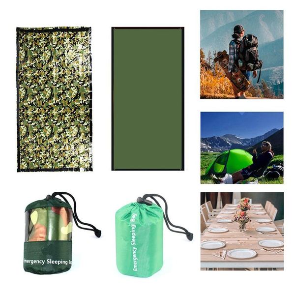 outdoor emergency survival sleeping bag reusable blanket camping hiking thermal bags
outdoor emergency survival sleeping bag reusable blanket camping hiking thermal bags