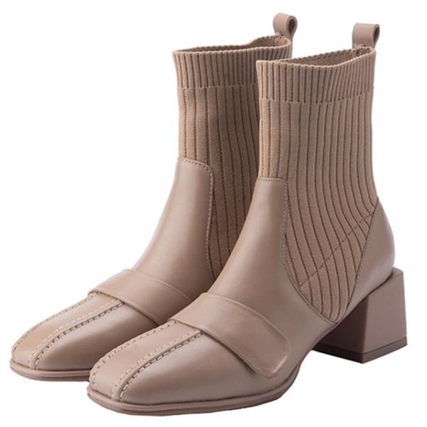 boots fanyuan ankle for women square toe fashion shoes warm winter short zipper heels comfortable lady, Black
boots fanyuan ankle for women square toe fashion shoes warm winter short zipper heels comfortable lady, Black