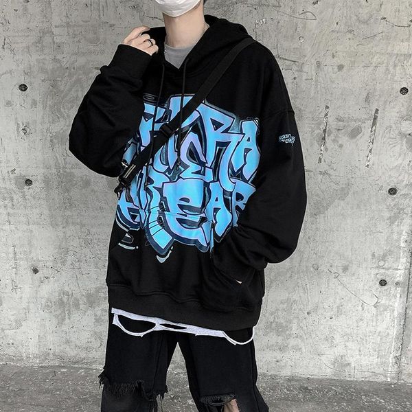 men's hoodies & sweatshirts lifenwenna harajuku hoodie men pullover autumn fashion graffiti streetwear hooded sweatshirt casual oversiz, Black
men's hoodies & sweatshirts lifenwenna harajuku hoodie men pullover autumn fashion graffiti streetwear hooded sweatshirt casual oversiz, Black