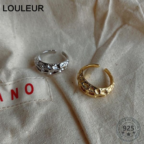 cluster rings louleur 2021 925 sterling silver irregular ring female minimalist wide gold for women fine wedding /engagement jewelry, Golden;silver
cluster rings louleur 2021 925 sterling silver irregular ring female minimalist wide gold for women fine wedding /engagement jewelry, Golden;silver