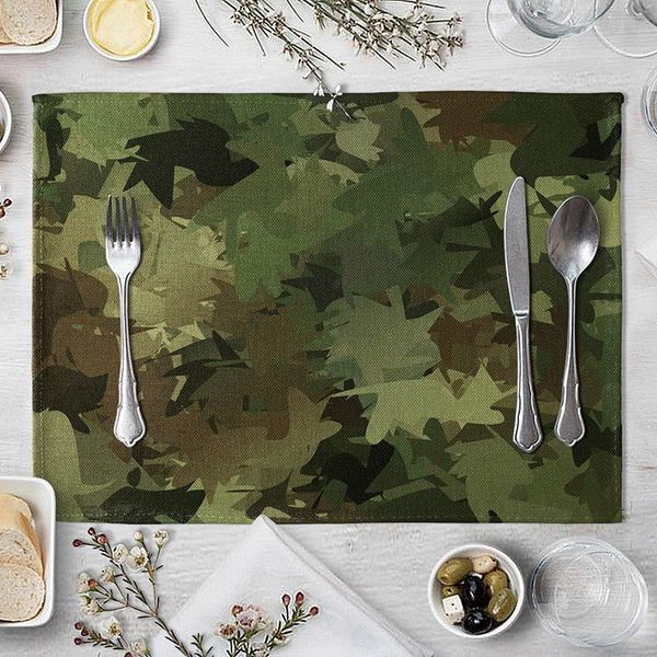 mats & pads camouflage mat tableware drink cup for kitchen dining table placemat accessories
mats & pads camouflage mat tableware drink cup for kitchen dining table placemat accessories