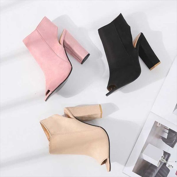 boots 2021 winter women's shoes women ankle woman thick high heel female peep toe ladies zip short plus size footwear, Black
boots 2021 winter women's shoes women ankle woman thick high heel female peep toe ladies zip short plus size footwear, Black