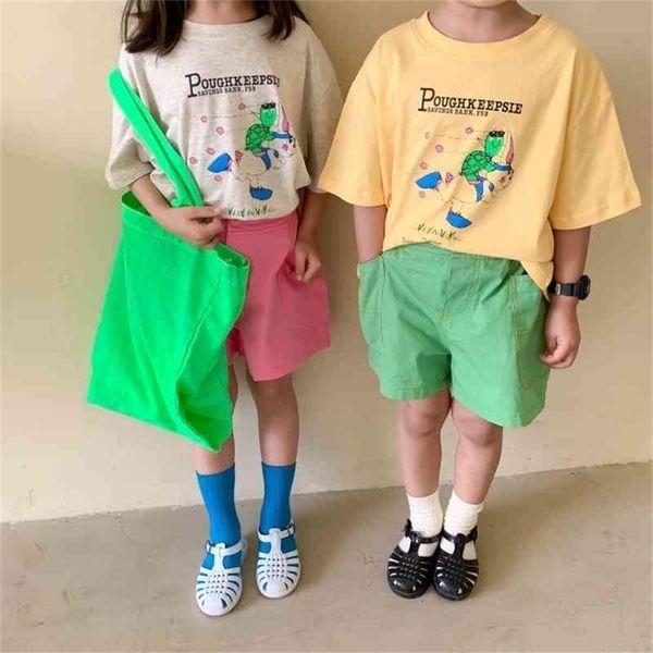 arrival girls fashion printed t shirt kids cotton children clothes 210528, Blue
arrival girls fashion printed t shirt kids cotton children clothes 210528, Blue