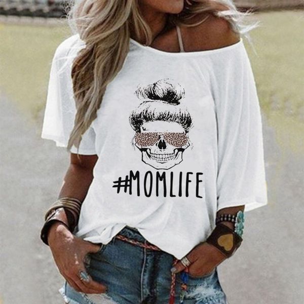 onzm selling coatwomen's t-shirt momlife letter printed round neck short sleeve selling coat t-shirt omen's omli, White
onzm selling coatwomen's t-shirt momlife letter printed round neck short sleeve selling coat t-shirt omen's omli, White