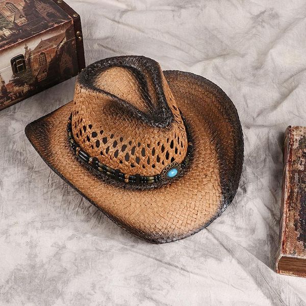 wide brim hats hat outdoor fishing western cowboy straw men's sun holiday beach customized, Blue;gray
wide brim hats hat outdoor fishing western cowboy straw men's sun holiday beach customized, Blue;gray