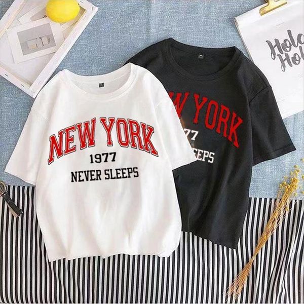 harajuku sommer frauen casual usa womens bereich printed weibliche kurzarm plus gre streetwear shir, White
harajuku sommer frauen casual usa womens bereich printed weibliche kurzarm plus gre streetwear shir, White