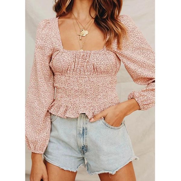 spring autumn chiffon blouse eu us style lace square collar floral lanterns sleeves slim folds shirt bohemian casual women's blouses &, White
spring autumn chiffon blouse eu us style lace square collar floral lanterns sleeves slim folds shirt bohemian casual women's blouses &, White