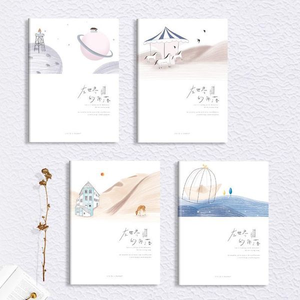 notepads 5pcs/set 16k notebooks b5 homework book student english diary cute cartoon fresh and simple notebook supplies stationery, Purple;pink
notepads 5pcs/set 16k notebooks b5 homework book student english diary cute cartoon fresh and simple notebook supplies stationery, Purple;pink