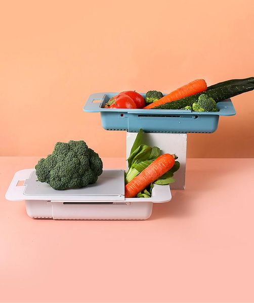 hooks & rails the retractable and adjustable drain basket with cutting board, various styles are convenient to filter plastic sink shelf
hooks & rails the retractable and adjustable drain basket with cutting board, various styles are convenient to filter plastic sink shelf
