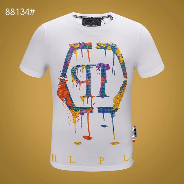 essvlone phillip plain men pp designer skull diamond t shirt short sleeve brand spring and summer high o-neck quality skulls tshirts p856, White;black
essvlone phillip plain men pp designer skull diamond t shirt short sleeve brand spring and summer high o-neck quality skulls tshirts p856, White;black