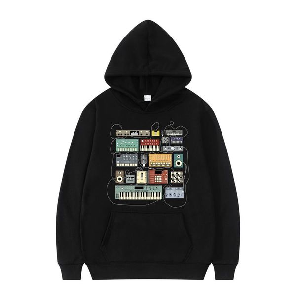 men's hoodies & sweatshirts anime hoodie electronic musician synthesizer and drum machine dj oversize long sleeve korean, Black
men's hoodies & sweatshirts anime hoodie electronic musician synthesizer and drum machine dj oversize long sleeve korean, Black