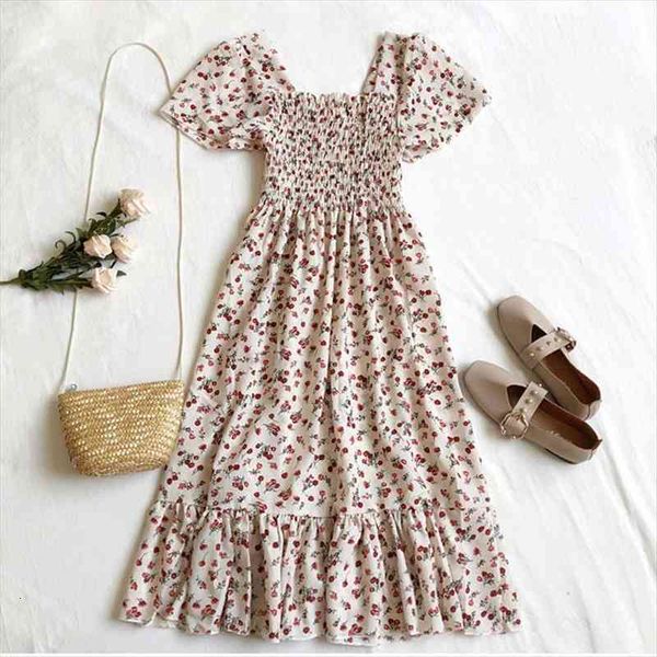 floral boho puff sleeve square womens dresses neck vintage summer beach korean kawaii ruffle clothes vestidos, Black;gray
floral boho puff sleeve square womens dresses neck vintage summer beach korean kawaii ruffle clothes vestidos, Black;gray