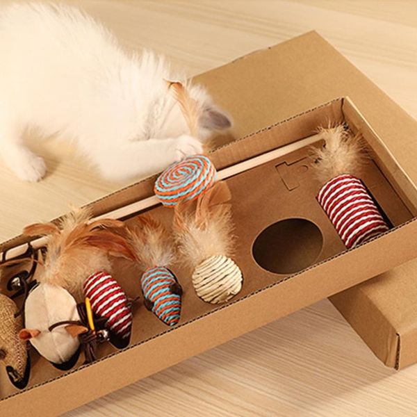 cat toys 7 pcs interactive natural teaser wand stick funny durable indoor cats kitten with bell and feather chew kick
cat toys 7 pcs interactive natural teaser wand stick funny durable indoor cats kitten with bell and feather chew kick