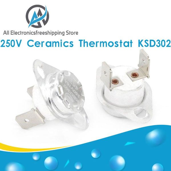 smart home control ksd302 16a 250v 40-130 degree ceramic ksd301 normally closed temperature switch thermostat 45 55 60 65 70 75 80 85
smart home control ksd302 16a 250v 40-130 degree ceramic ksd301 normally closed temperature switch thermostat 45 55 60 65 70 75 80 85
