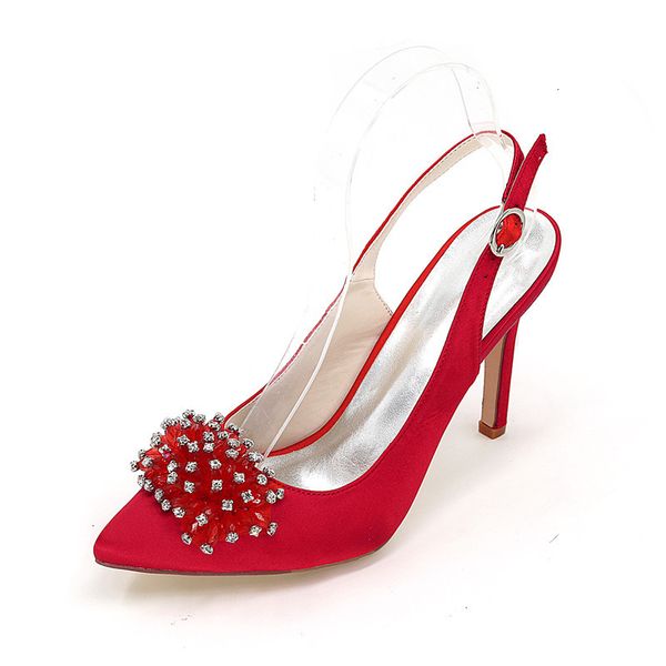 sandals 2021 high heels flower wedding shoes women pointed toe back buckle strap heeled satin crystals prom evening party dress pu, Black
sandals 2021 high heels flower wedding shoes women pointed toe back buckle strap heeled satin crystals prom evening party dress pu, Black