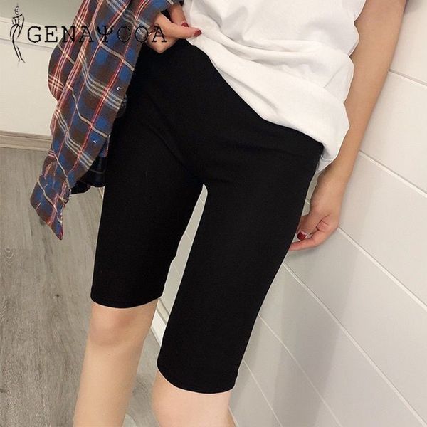 genayooa summer knee length biker casual black shorts women skinny streetwear elastic korean style short femme 210417, White;black
genayooa summer knee length biker casual black shorts women skinny streetwear elastic korean style short femme 210417, White;black